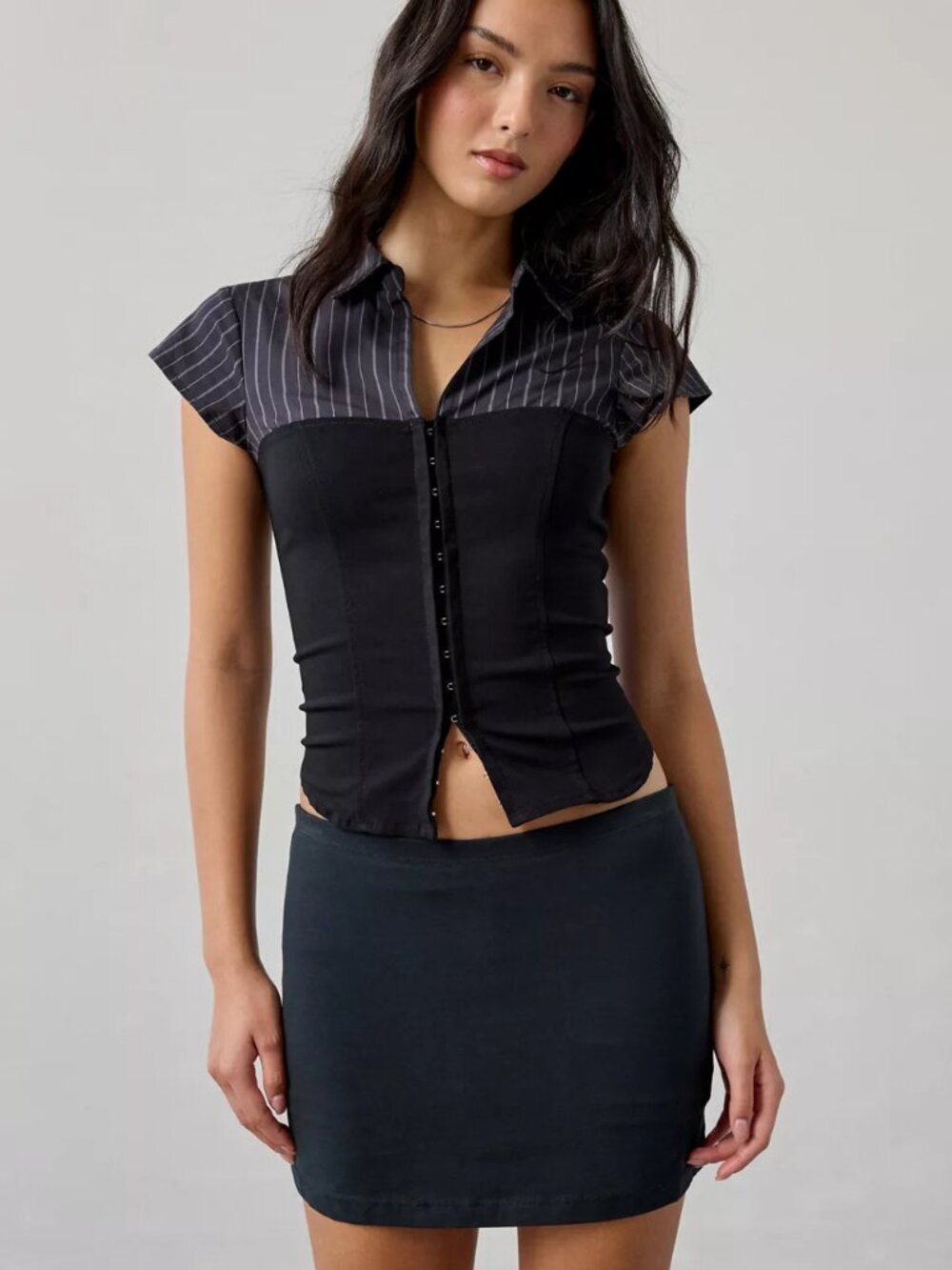 NWOT Out From Under Bec Low-Rise Mini Skort - Picture 2 of 4